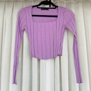 Lilac Long-Sleeved Shirt